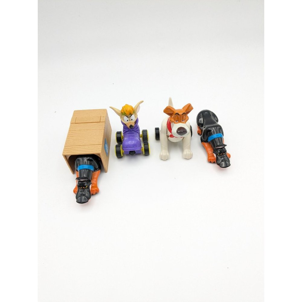Burger King Kids Club Oliver And Company Toys Set Of 4